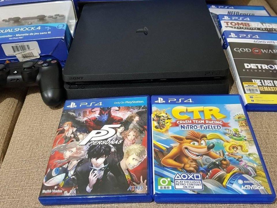 ps4 slim 1tb console only
