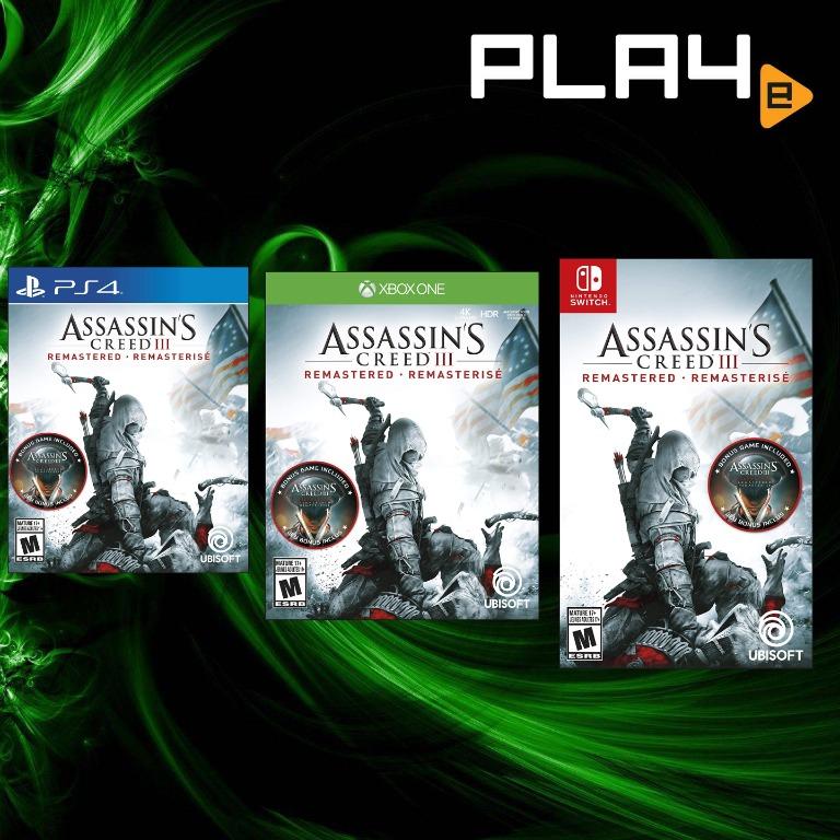  Assassin's Creed III Remastered (Xbox One) : Video Games