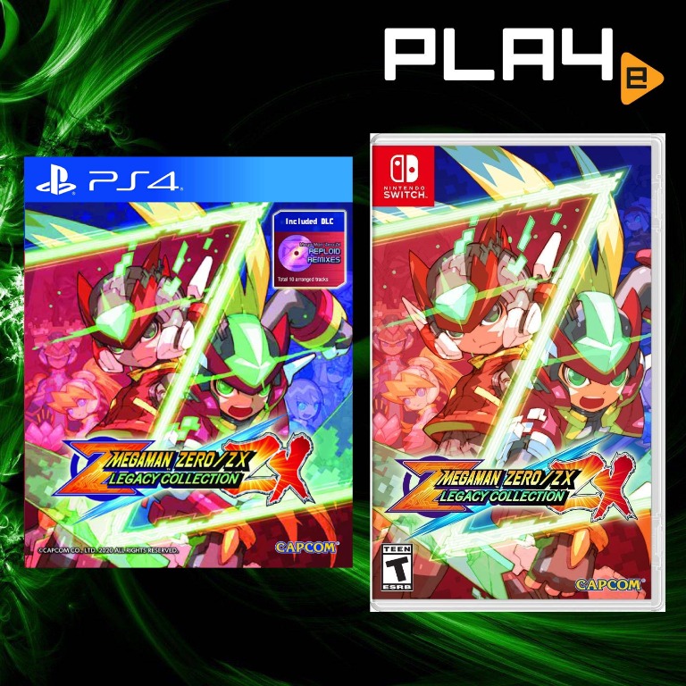 Mega Man Zero / ZX Legacy Collection Brand New (PS4/NINTENDO