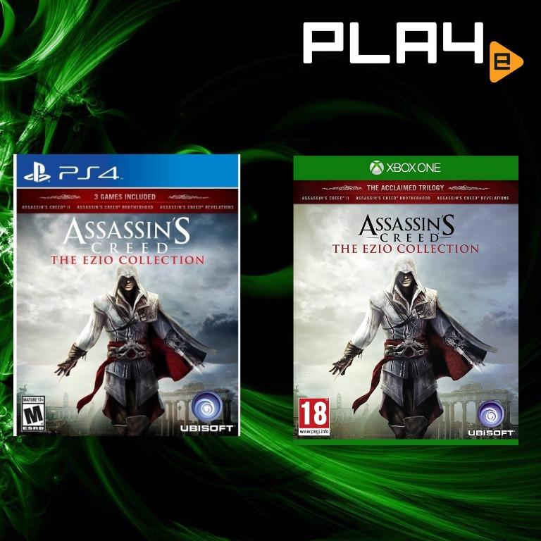 Assassin S Creed The Ezio Collection Brand New Ps4 Xbox One Toys Games Video Gaming Video Games On Carousell