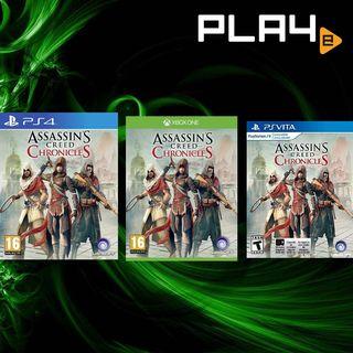 Assassin S Creed Chronicles Brand New Ps4 Xbox One Psv Toys Games Video Gaming Video Games On Carousell