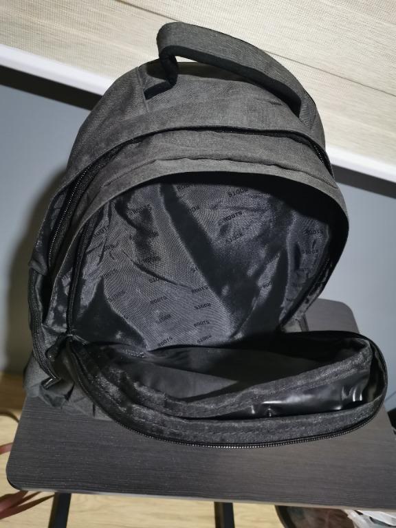 roots blue backpack