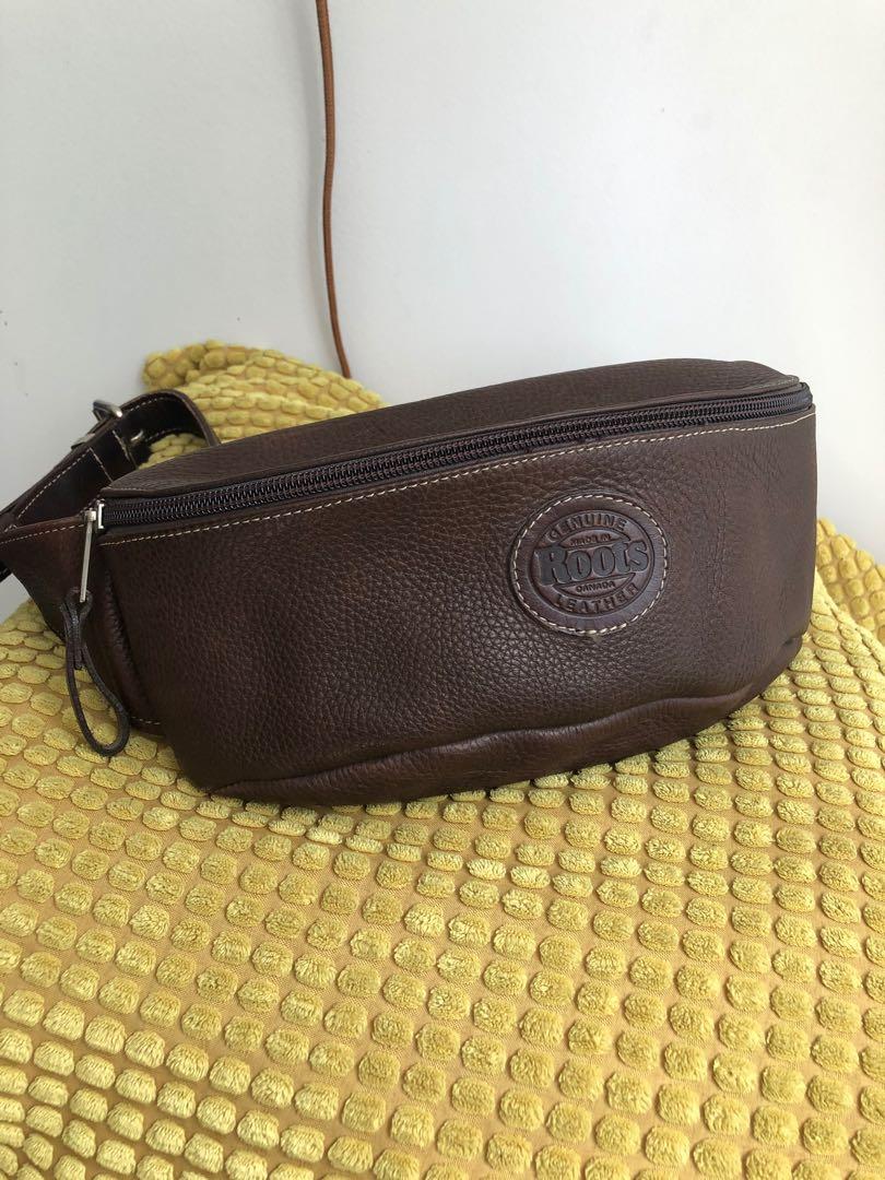 Roots leather new arrivals fanny pack
