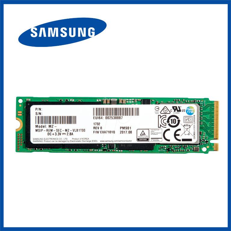 512gb samsung pm981 phoenix nvme 1 2 m 2 solid state drives ssd