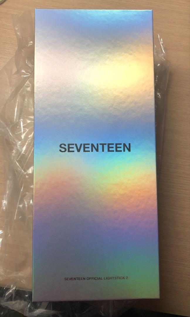 全新】SEVENTEEN Official Lightstick 2，2代手燈，Carat bong, 興趣及