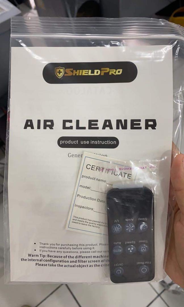 Shieldpro air deals purifier