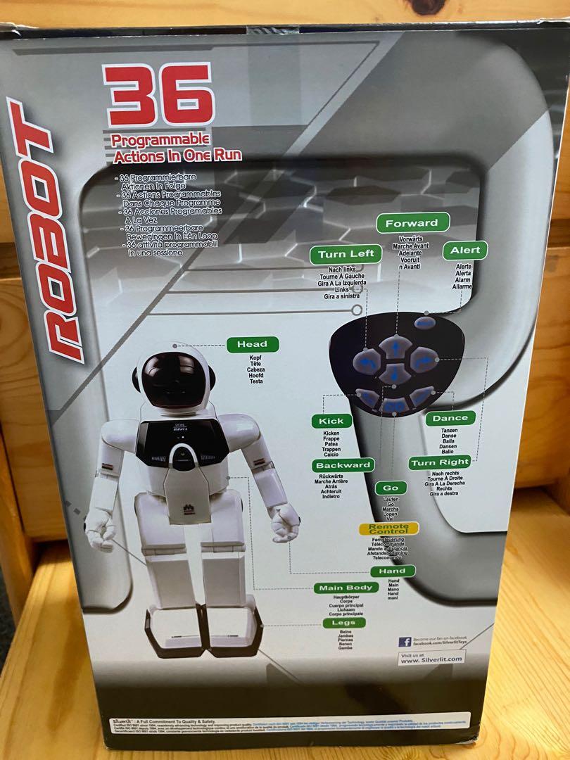 SilverLit program a Bot & Echobot （分類：遙控玩具）位於 Hong Kong。 由 ashlou 提交（商品編號 1034322848，圖片 2）。簡介： 1. Program a bot $40 Size: 29cm 36 programmable actions in one run Mini robot included 2. Echobot $30 $60 for 2 。
