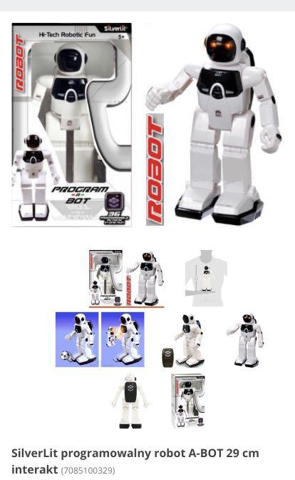 SilverLit program a Bot & Echobot （分類：遙控玩具）位於 Hong Kong。 由 ashlou 提交（商品編號 1034322848，圖片 5）。簡介： 1. Program a bot $40 Size: 29cm 36 programmable actions in one run Mini robot included 2. Echobot $30 $60 for 2 。