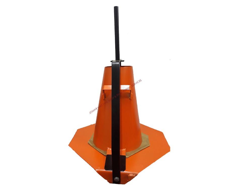 Slump Cone w/ Base and Tamper Rod, Commercial & Industrial