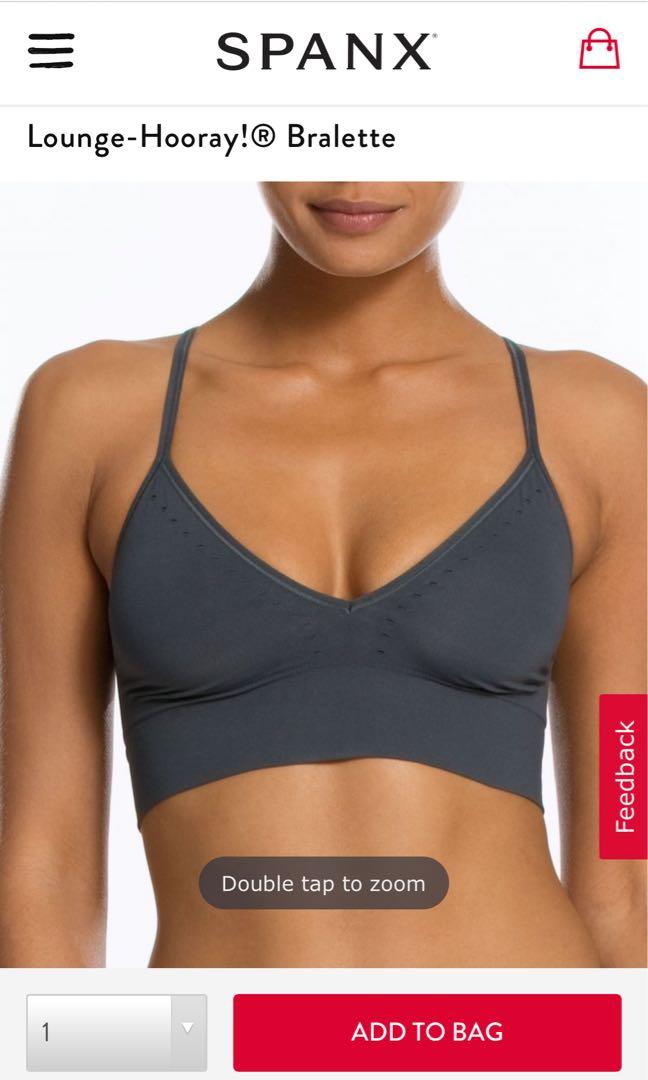 spanx lounge hooray bralette