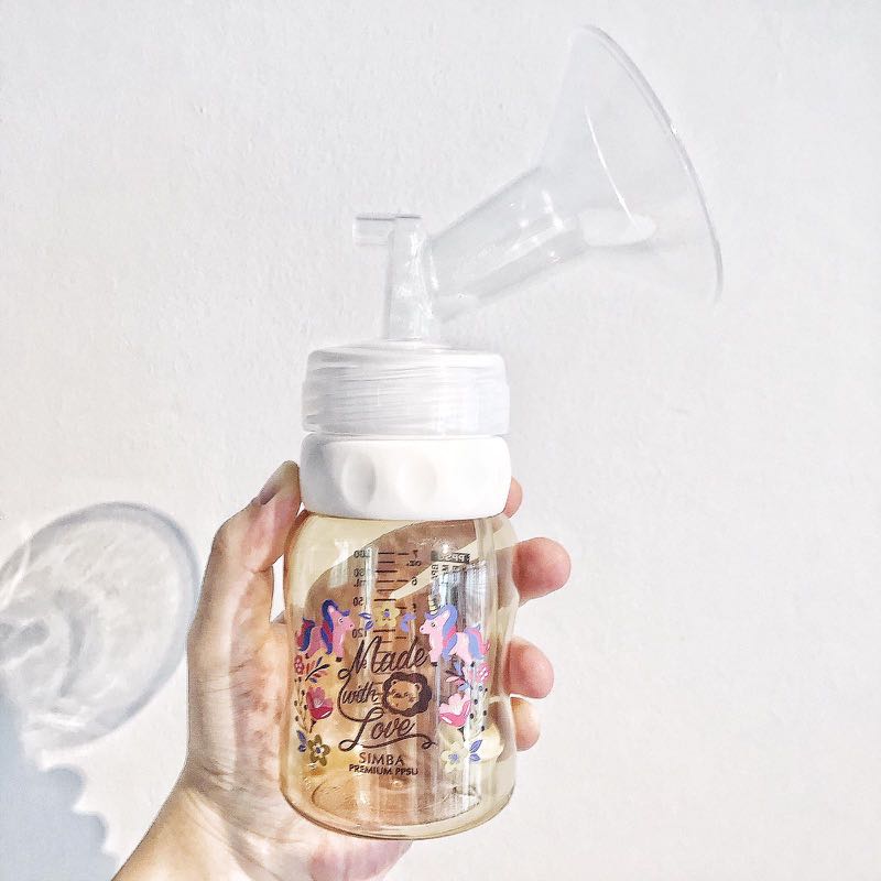 Spectra breast pump bottle adapter /Wide neck to wide neck/ Suitable for Simba & Pigeon wide