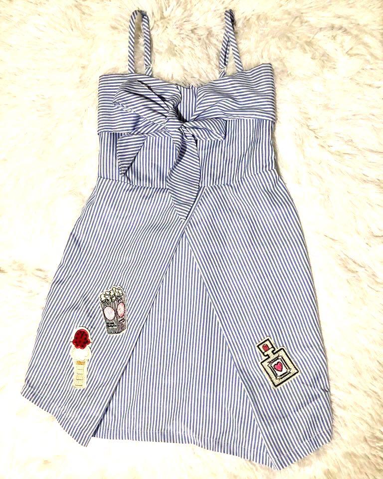 Stripe Dress for Kids (Category: Babies & Kids Fashion) located in Makati City. Submitted by jaconcept16 (Listing ID 1032050498, Image 1). Description: J&T or Mr. Speedy.