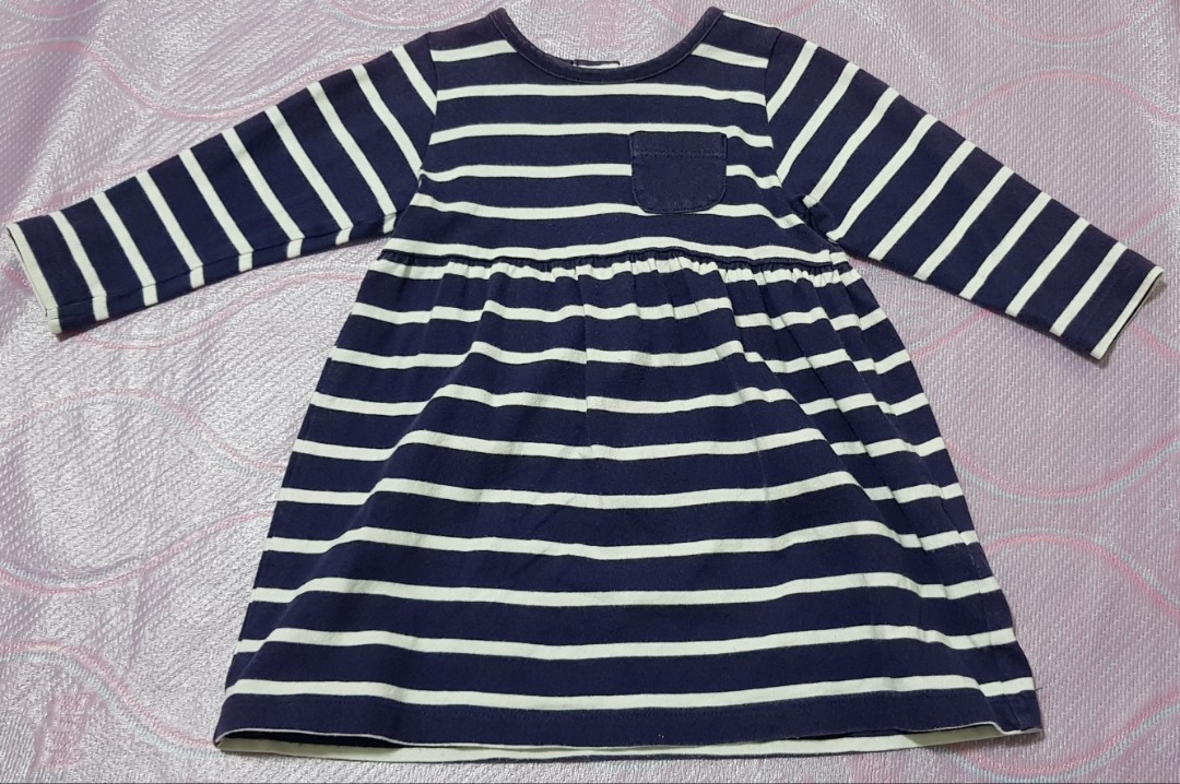 baby girl navy blue dress