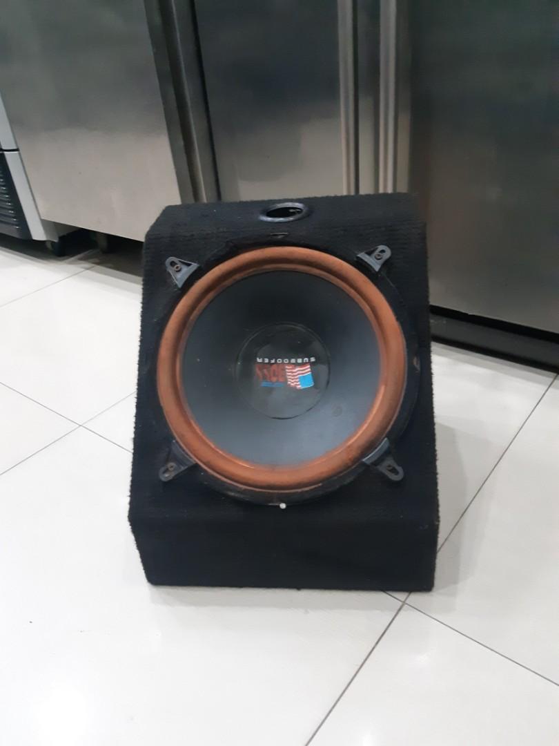 Speaker subwoofer american boss hot sale 12