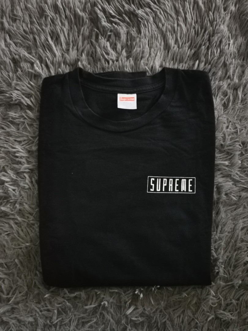 Supreme Riot Tee Men s Fashion Tops Sets Tshirts Polo Shirts on Carousell