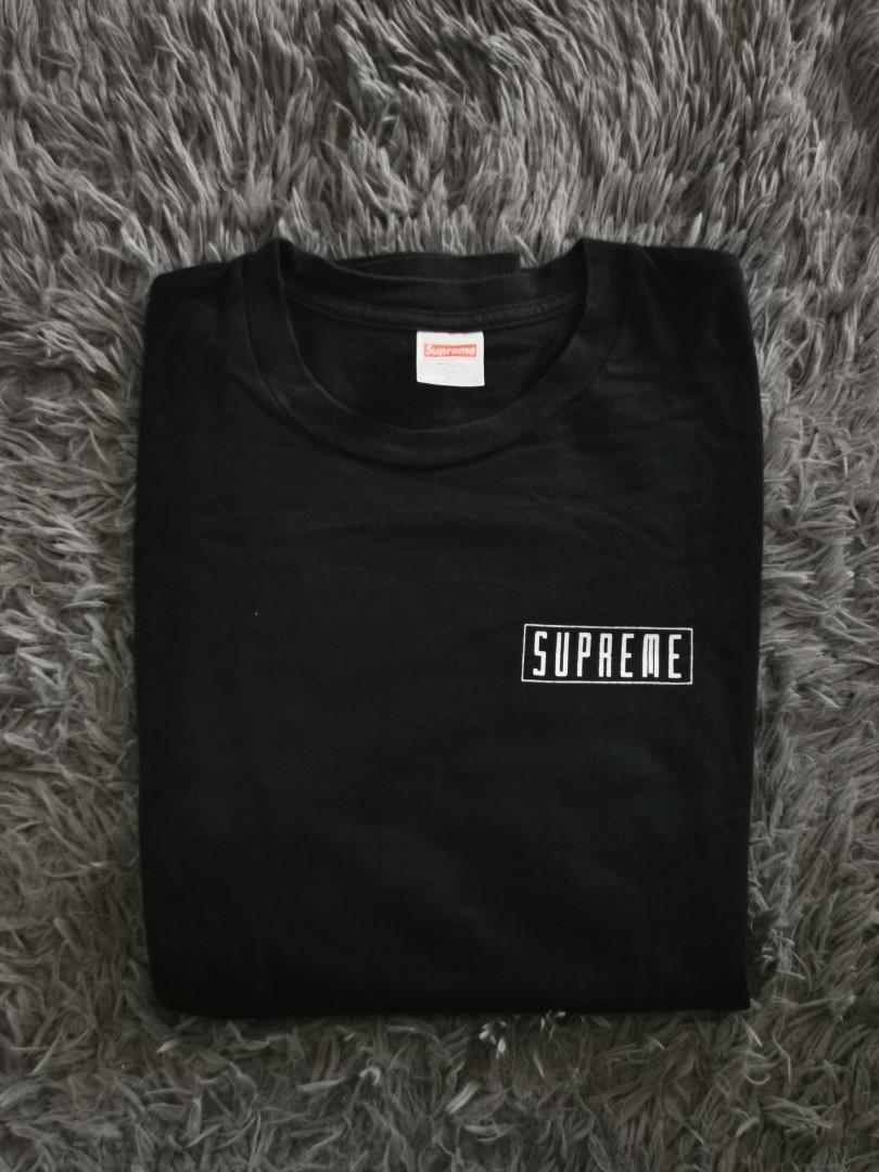 Supreme Riot Tee Men s Fashion Tops Sets Tshirts Polo