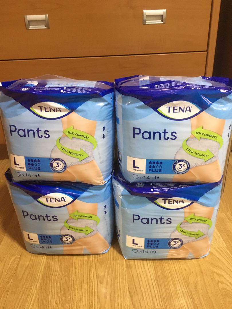 Tena Pants Plus L Size Assistive Devices Personal Care Dressing On Carousell