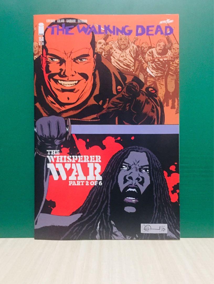 the Walking Dead #158 (Category: Comics & Manga) located in Quezon City. Submitted by kesantos (Listing ID 1034256483, Image 1). Description: * Before making any deals, kindly make sure you can commit with the Seller’s preferences/conditions * ONE(1) week reservation only * Kindly read Meet-up and Mailing & Delivery details below.