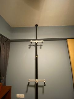 Bike Vertical Storage Rack 2 Bicycles Ceiling Floor Mount Bicycles Pmds Parts Accessories On Carousell