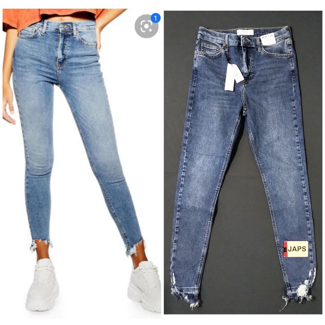 topshop jamie high waist jeans
