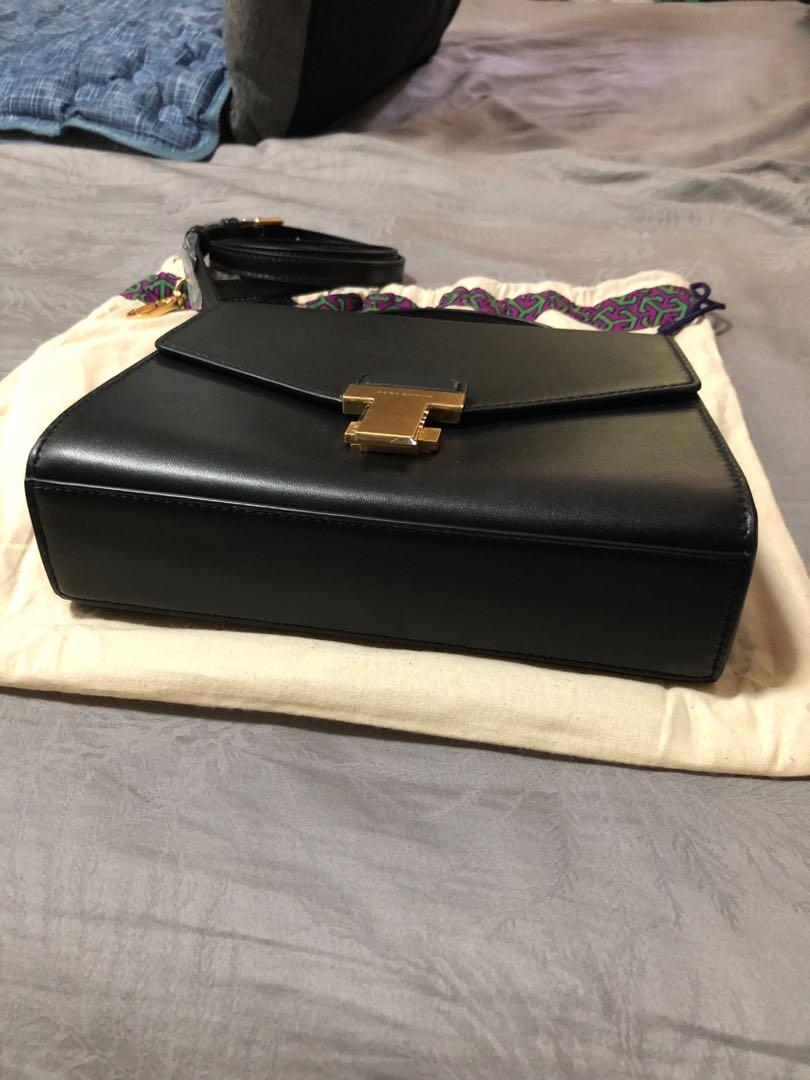 Tory Burch Juliette Crossbody in Black