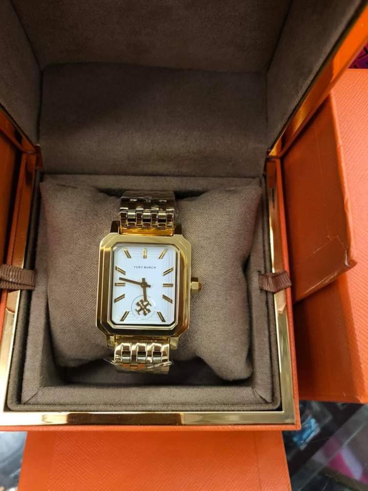 TORY BURCH SQUARE AUTHENTIC WATCH, Women's Fashion, Watches & Accessories,  Watches on Carousell