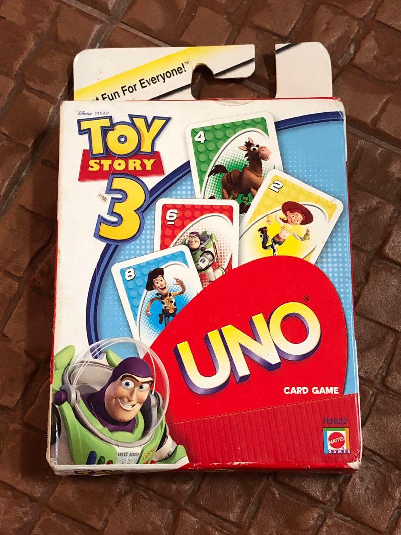 Toy Story UNO card game, Hobbies & Toys, Toys & Games on Carousell