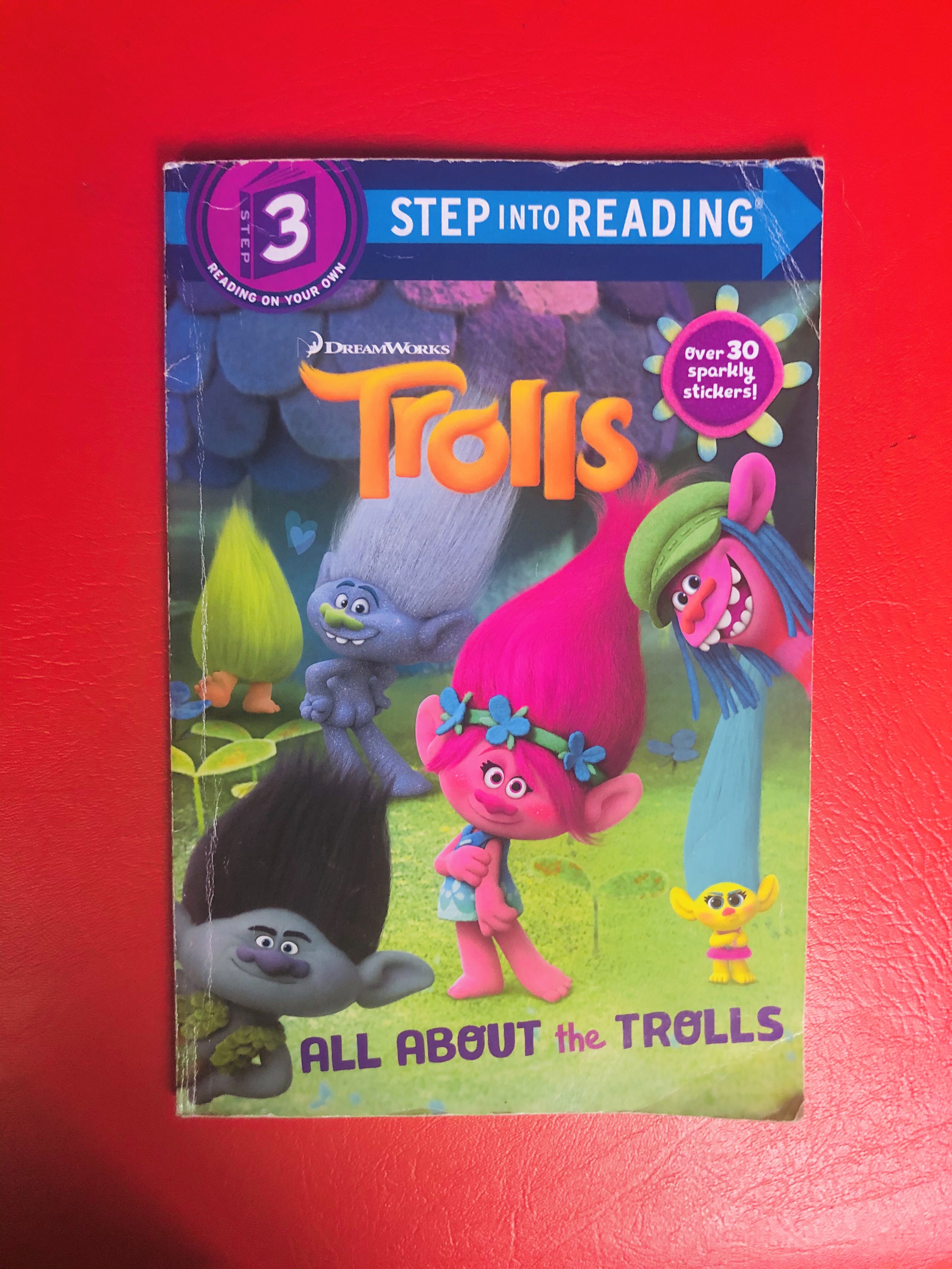 Trolls Step into Reading Step 3 Book, Hobbies & Toys, Books & Magazines ...