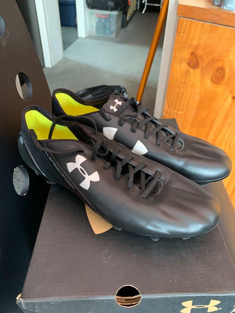 Under Armour Speedform CRM Leather boots Men s Fashion Footwear