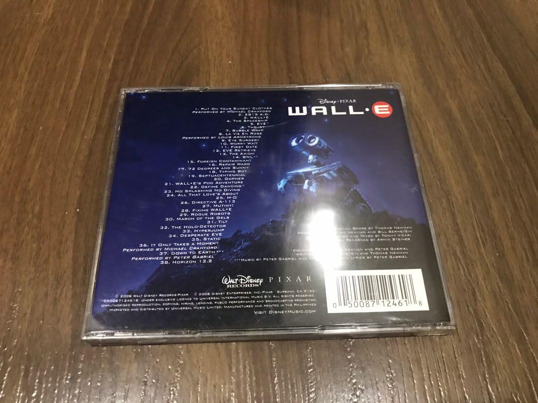 WallE CD soundtrack, Hobbies & Toys, Music & Media, Music Accessories