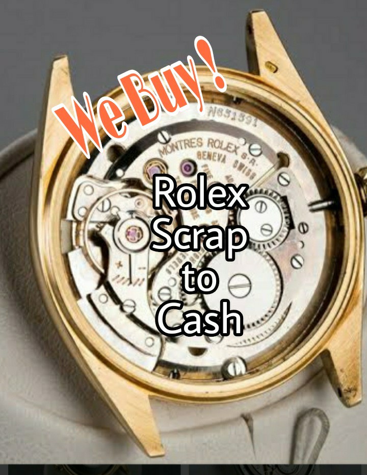 can you buy a rolex with cash