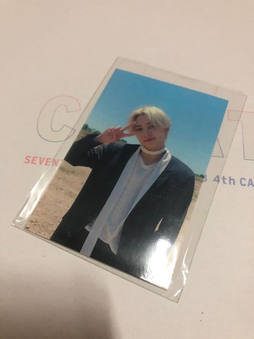SEVENTEEN エスクプス Ode to You in Seoul carat zone 4期 ソウルコン トレカ S.COUPS Photocard