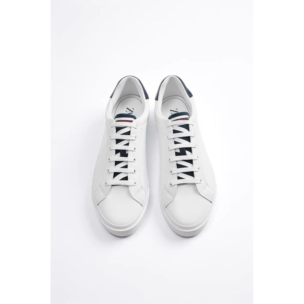 Zara contrasting sales plimsolls