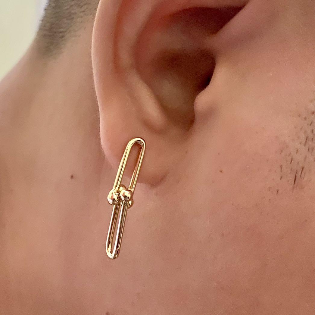 【Tiffany&Co】HardWear☆18k Gold Double Long Link ピアス Tiffany HardWear Double Long Link Earrings in Yellow Gold