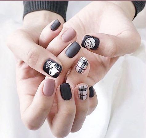 24 Apcs Cute Reuseable Short Fake Nails Health Beauty Hand Foot Care On Carousell 81% off decouvrir temperature change nail uv gel color changing polish gradient thermal chameleon cute 155 руб.