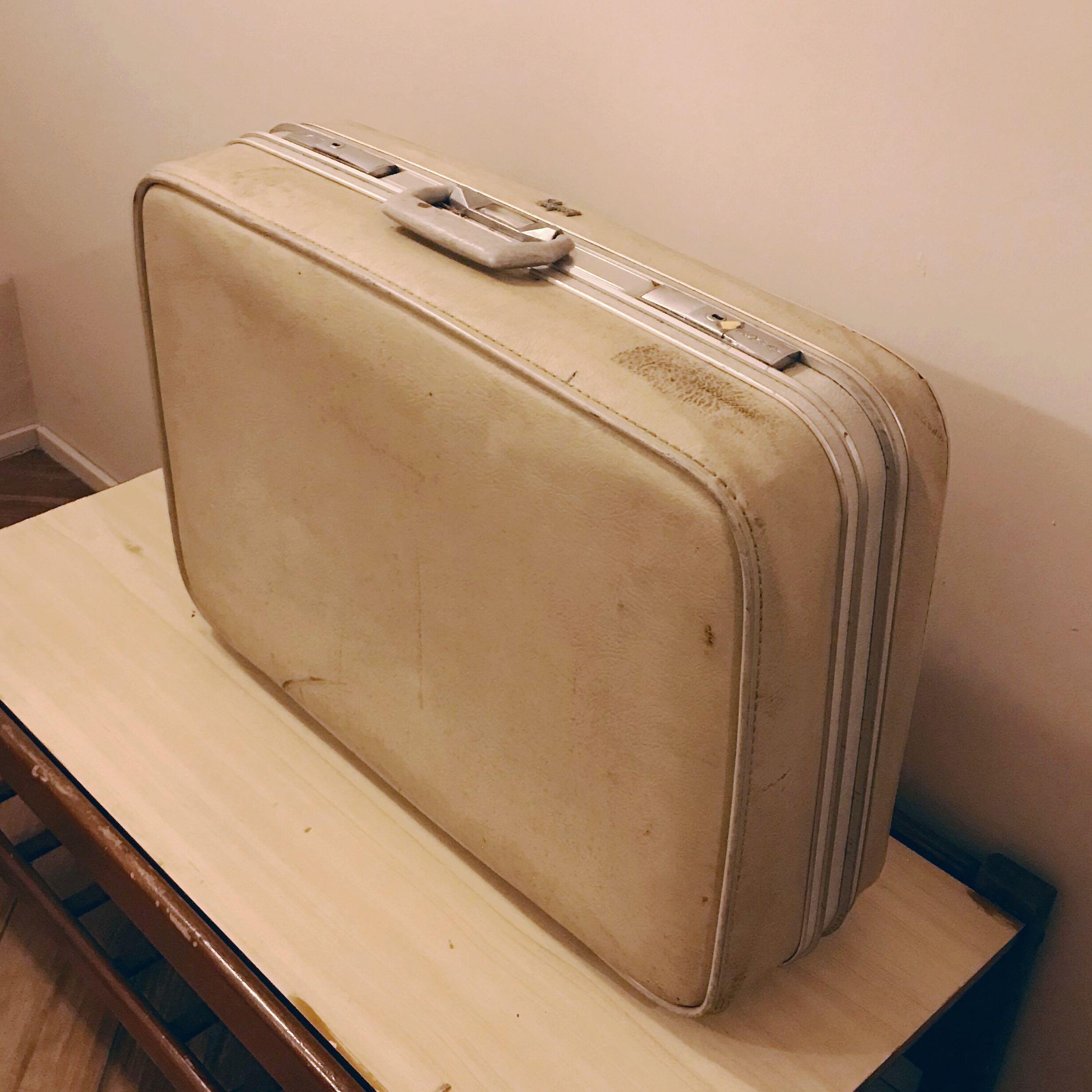 vintage hard briefcase