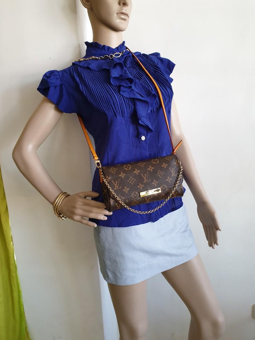 15922 - P2,800 Louis Vuitton Monogram Favorite 25cm Sling Bag, Women's  Fashion, Bags & Wallets, Purses & Pouches on Carousell