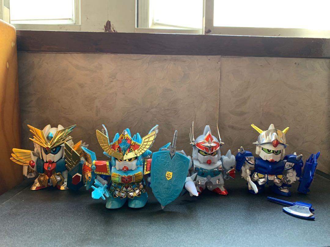 圓桌騎士皇騎士二世皇騎士灼騎士f91 鎧騎士f90 Sd高達bb戰士 興趣及遊戲 玩具 遊戲類 Carousell