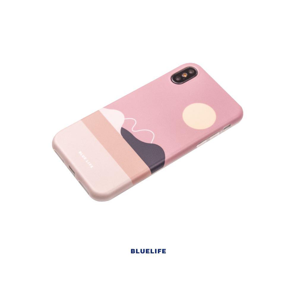 全新粉紅色日落iphone 6s 手機殼包平郵 電子產品 電話 平板電腦裝飾 Carousell