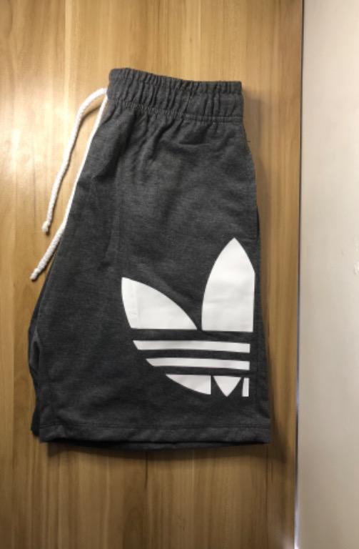 ADIDAS BIG TREFOIL SHORTS Men s Fashion Bottoms Shorts on Carousell
