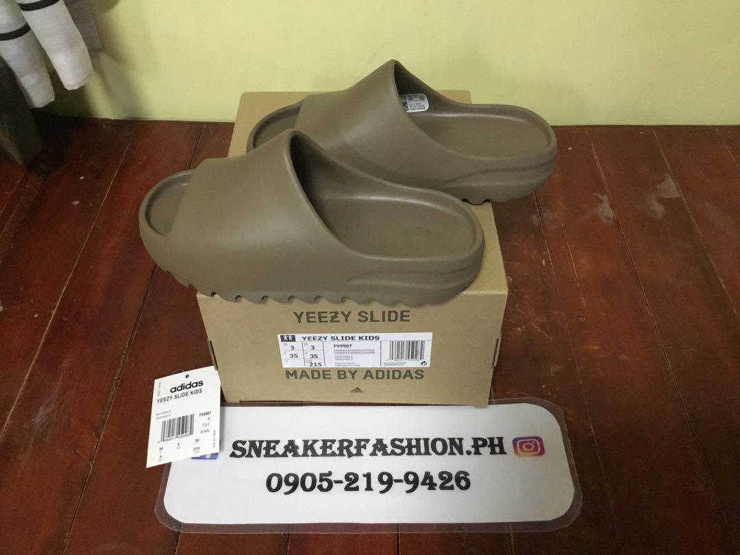 Adidas Yeezy Slide Earth Brown Size 3us For Sale Only Men s