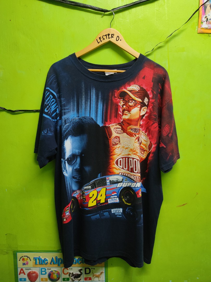 AOP NASCAR shirt, Men's Fashion, Tops 