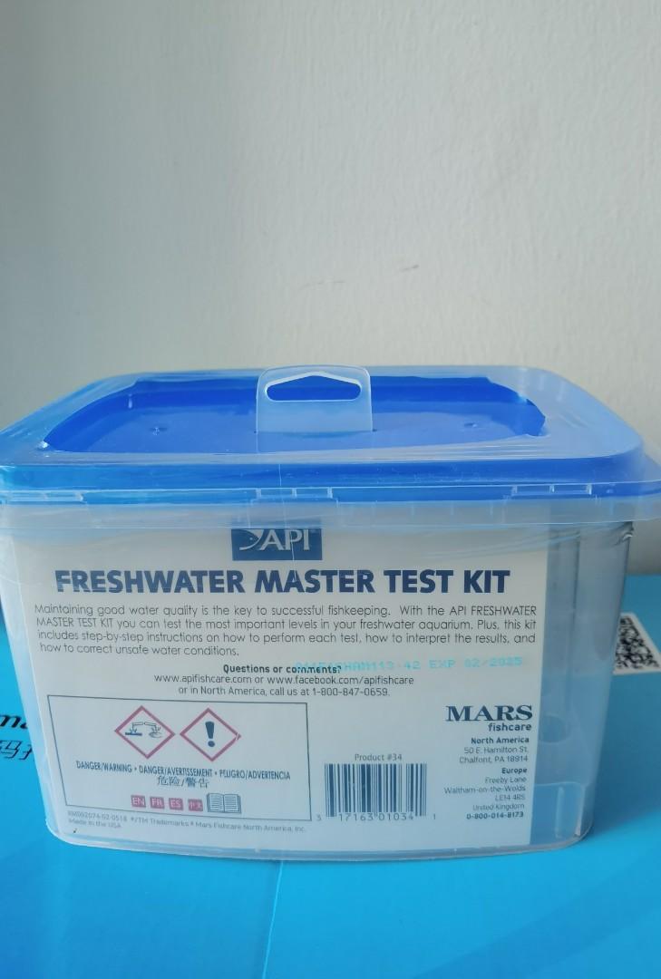 API Freshwater Master Test Kit Expiry Date 02/2025, Pet Supplies