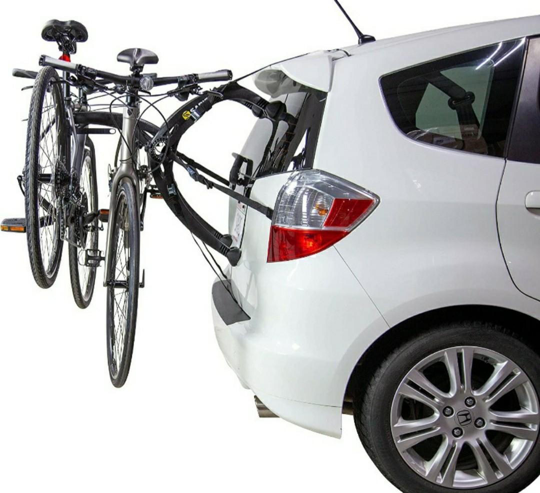 Bike rack for new arrivals honda fit with spoiler
