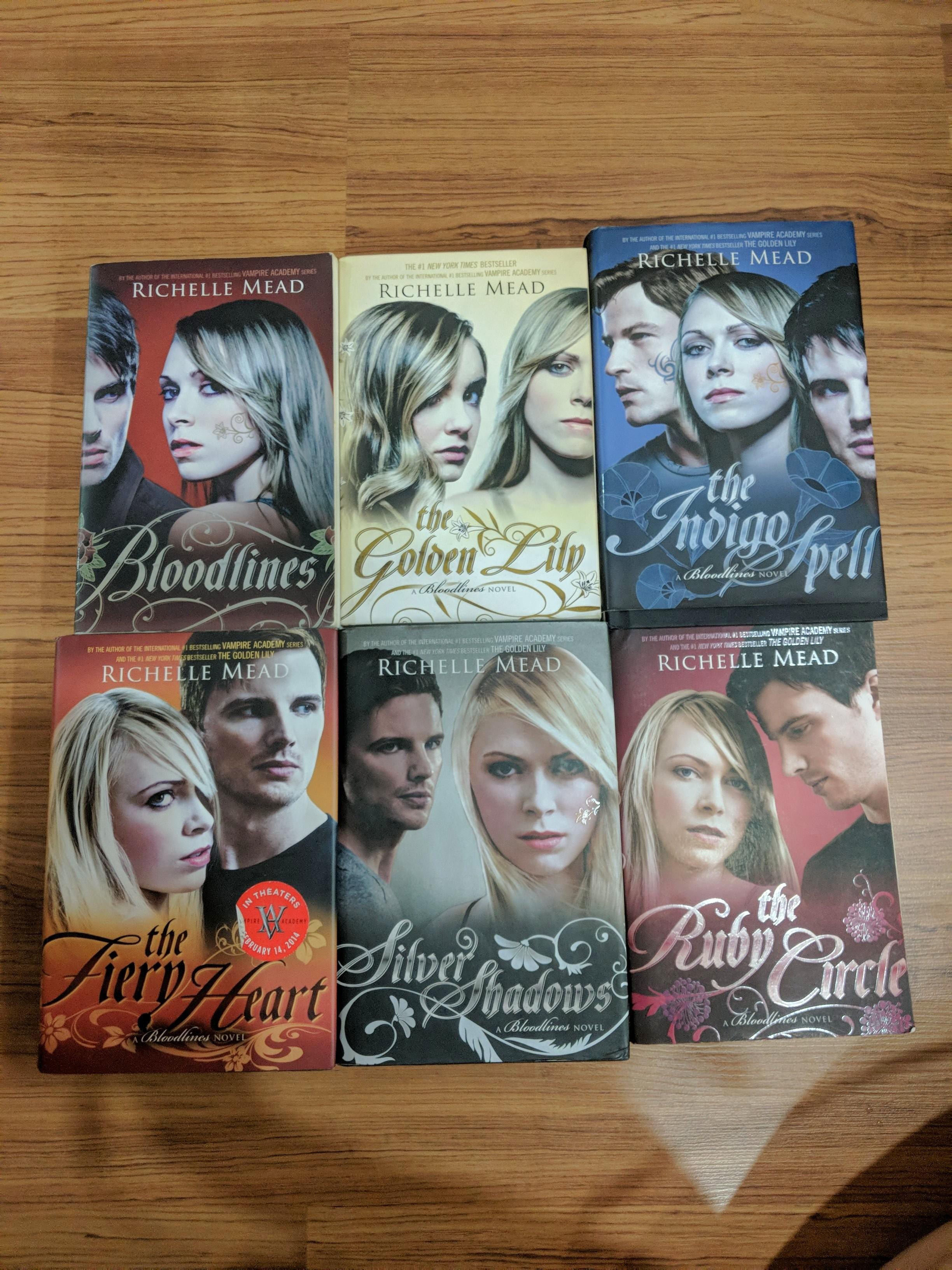 Bloodlines Series By Richelle Mead Books Stationery Books On Carousell