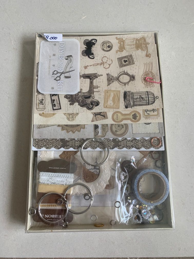Bn Diy Book Kit Hobbies Toys Stationery Craft Craft Supplies Tools On Carousell