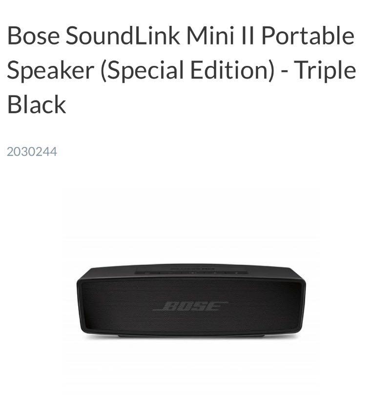 Bose Bluetooth Speaker, Audio, Soundbars, Speakers & Amplifiers on