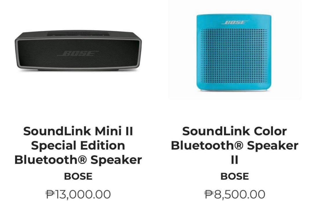 Bose soundlink mini ii vs harman kardon onyx studio 4 Bose Soundlink Mini Ii Special Edition Bluetooth Speaker Audio Soundbars Speakers Amplifiers On Carousell