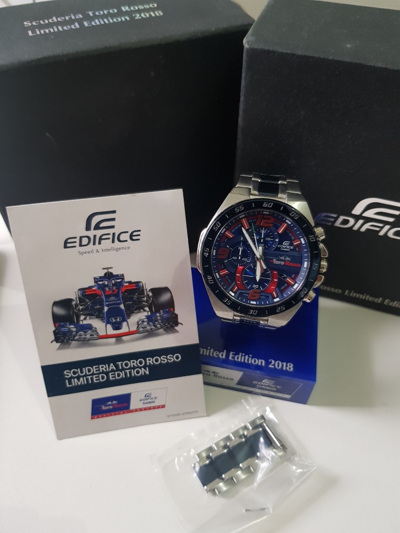 Casio Edifice Toro Rosso Limited Edition 2018