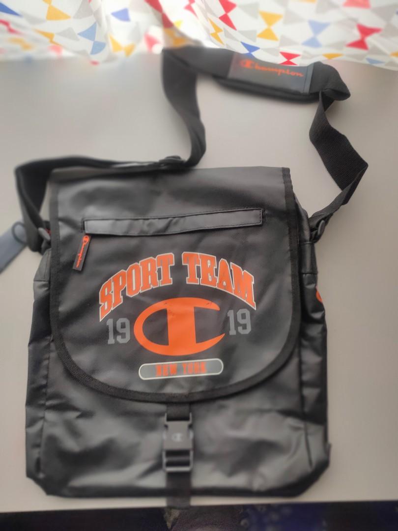 champion backpack mens orange